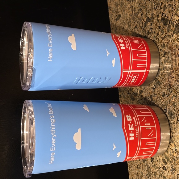 NWT H-E-B Brand Shop Collectible Kodi Store Front Tumbler 22 Oz - Picture 5 of 11